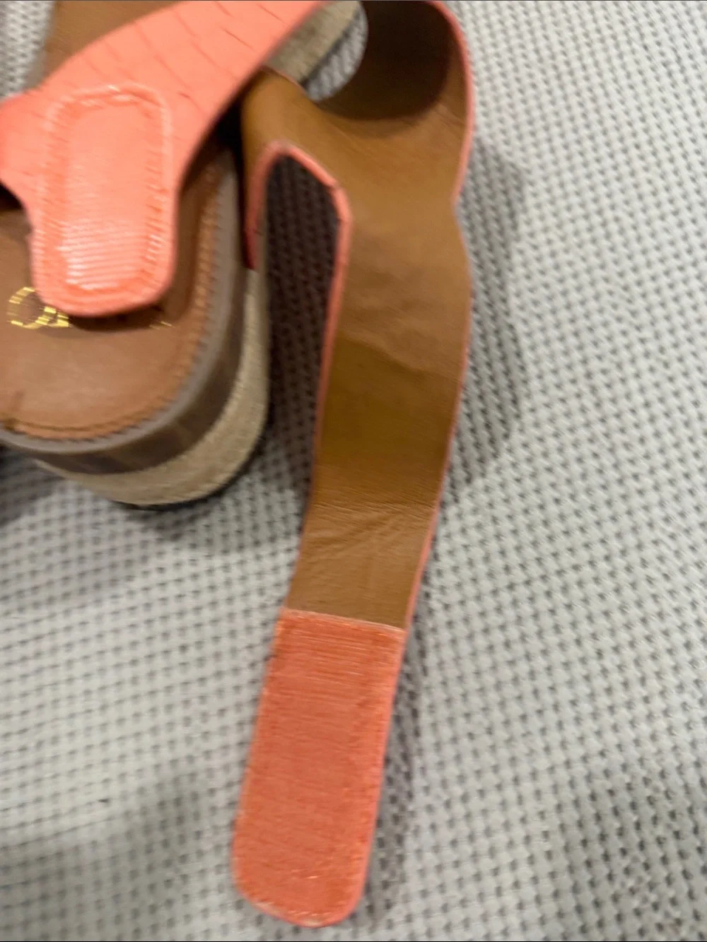 Franco Sarto Coral Textured Espadrille Wedge Sandals - Women